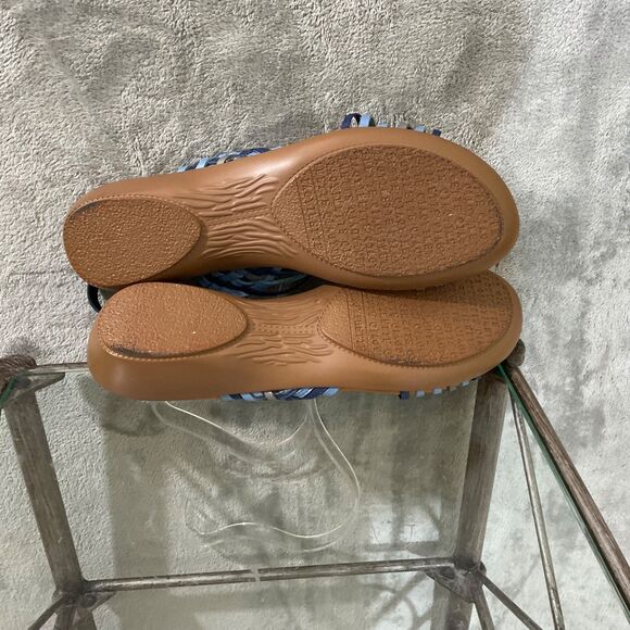 Coldwater Creek Wedge Sandals women’s size 11 Blue walk with me - Picture 6 of 12